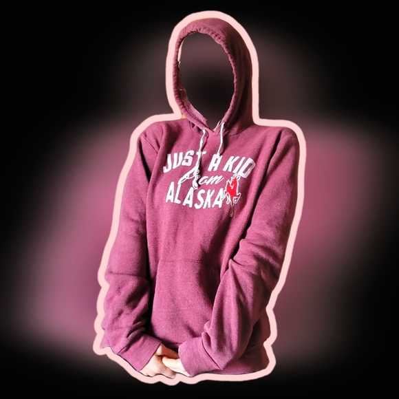 Alternative Tops - Vintage Alaskan Unisex hoodie, Kaladi Bros Coffee